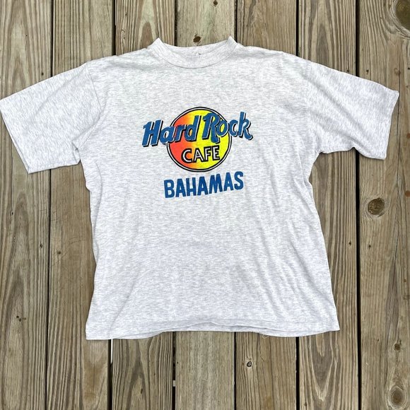 VTG Hard Rock Bahamas Single Stitch Tee - Picture 2 of 6